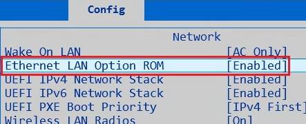 pxe-mof:exiting pxe rom(6)