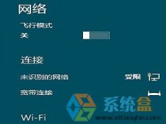 深度技术Win8系统未识别的网络无网络访问的解决方案