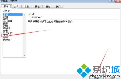 xp系统下Excel输入长数字变成了乱码的解决方法(3)
