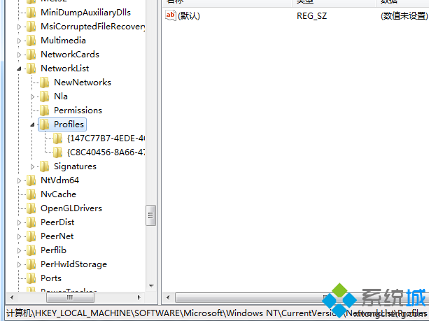win7公共网络变黑色怎么办|win7注册表修改网络位置的(2)