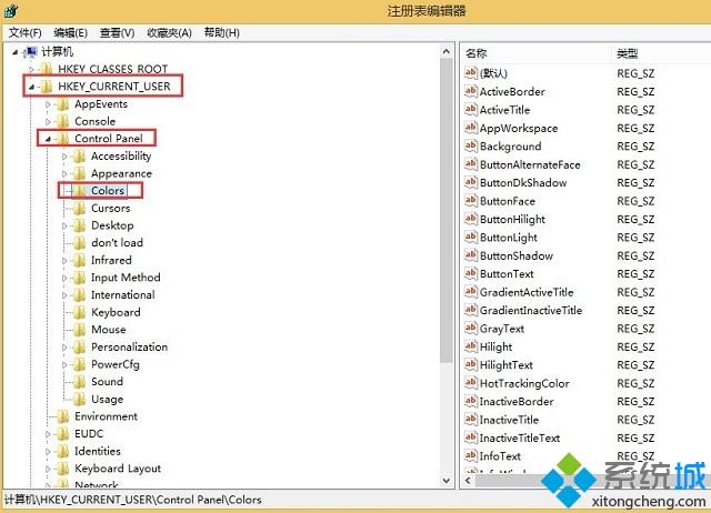 win8怎么设置绿色护眼模式|win8使用注册表设置保护色的方法(1)