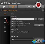 雨林木风win7使用Bandicam电脑鼠标指针不显示怎么办