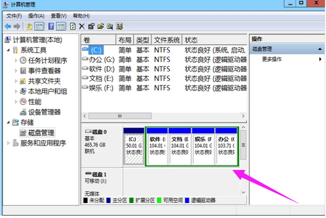 windows7的硬盘怎么分区？(2)