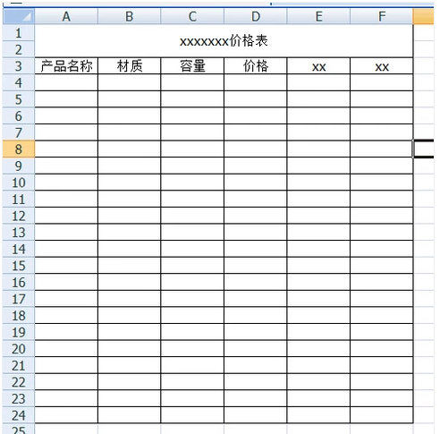 excel表格制作,笔者告诉你excel怎么制作表格(5)