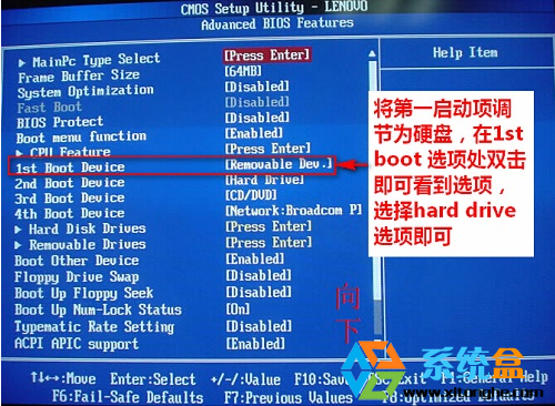 Win7系统开机总是从网卡先启动怎么办？关闭网卡启动BIOS设置方法(5)