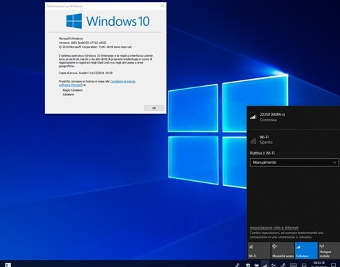 微软今天推送Windows10更新十月版慢速/发布预览版17763.14更新