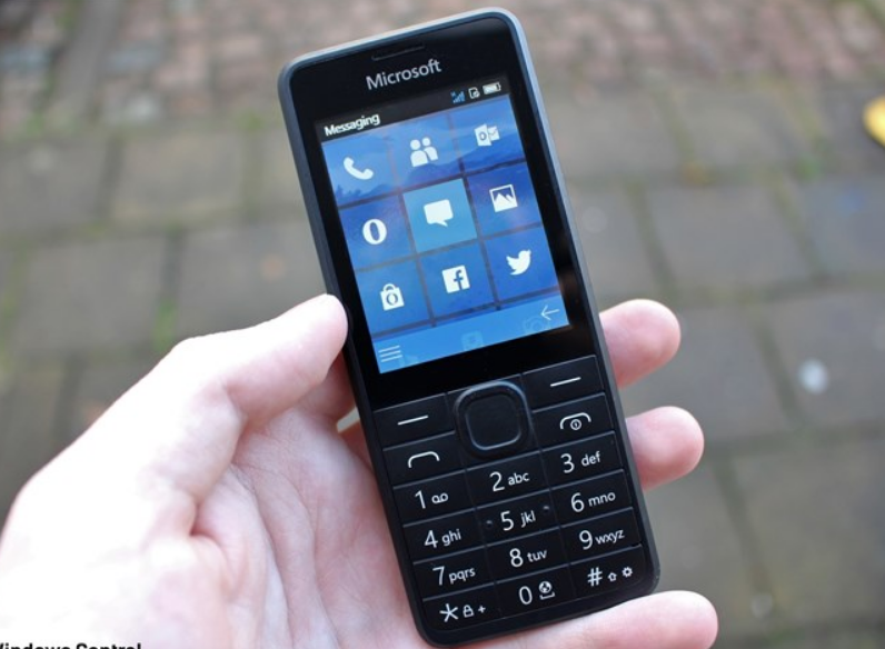 未发布“微软”品牌的功能机曝光：系统像Windows Phone