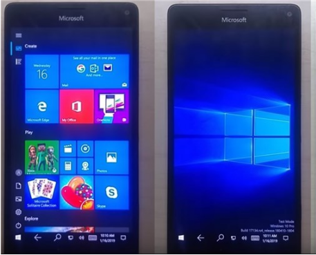 Lumia950 XL运行Win10 ARM：骁龙810测流畅度，看到Surface Phone