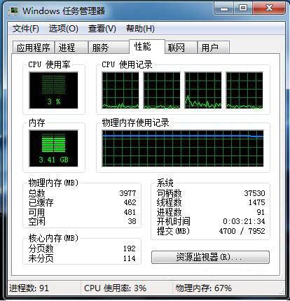 cpu使用率忽上忽下,详解win7系统cpu使用率忽上忽下卡顿的解决方法(6)