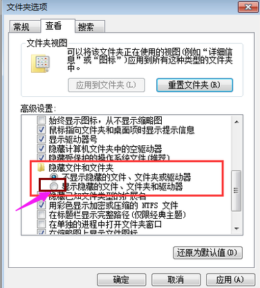 显示隐藏文件,教你win7如何显示隐藏文件(3)