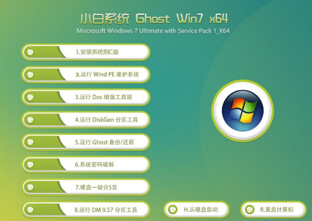 小白Ghost win7 64位旗舰版系统v201907