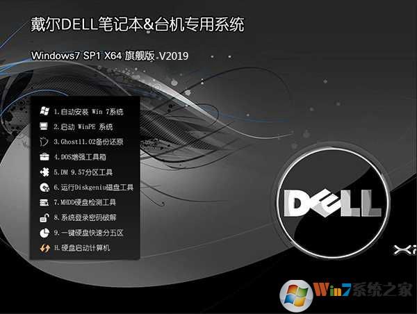 戴尔win7专用旗舰版64位ISO镜像下载