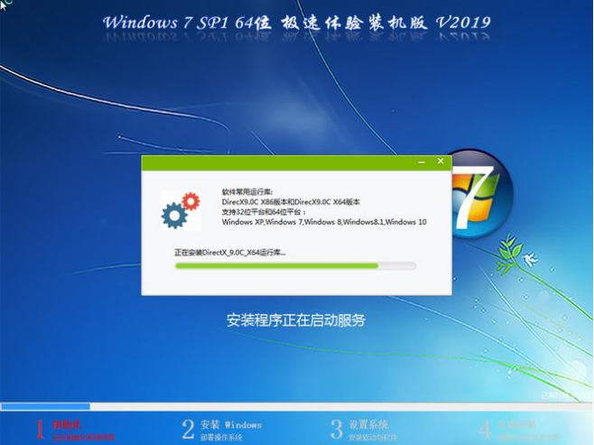 win7纯净版深度技术64位快速装机(1)