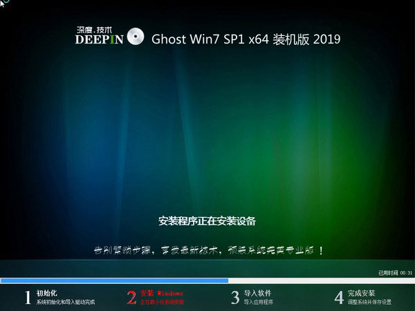深度技术win7旗舰版 SP1 64位推荐下载(1)