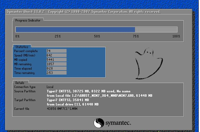 详解深度技术Win7 64位旗舰版系统安装方法(4)