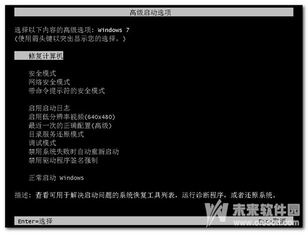 win7系统开机进不了系统怎么解决