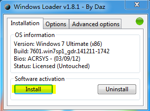 教你win7系统的Loader如何使用(1)