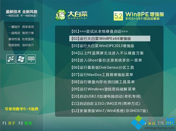uefi gpt模式如何使用u盘启动安装win7步骤(2)