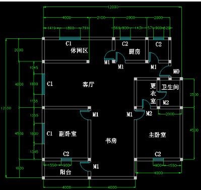 CAD迷你家装(9)