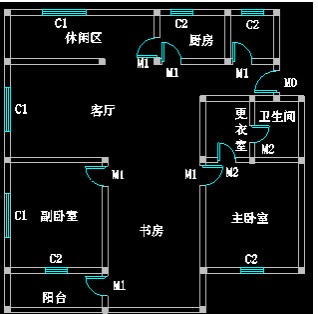 CAD迷你家装(8)