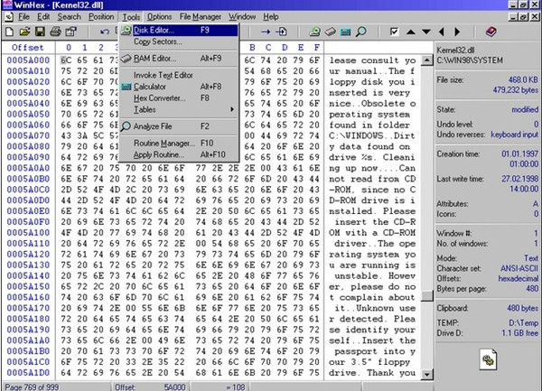 WinHex v19.5 中文免费版