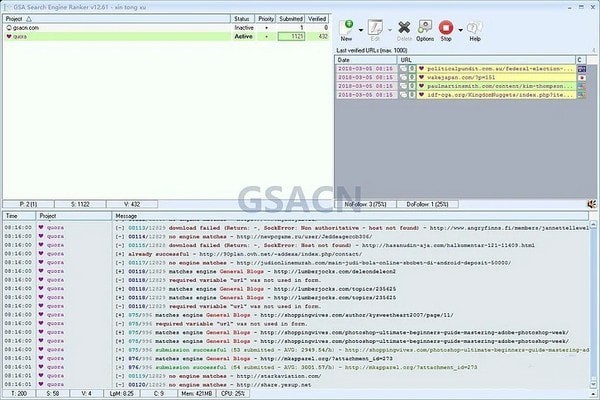 GSA Search Engine Ranker(1)