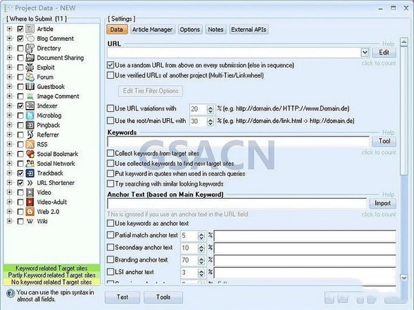 GSA Search Engine Ranker