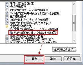 详细操作win7如何显示隐藏文件(3)