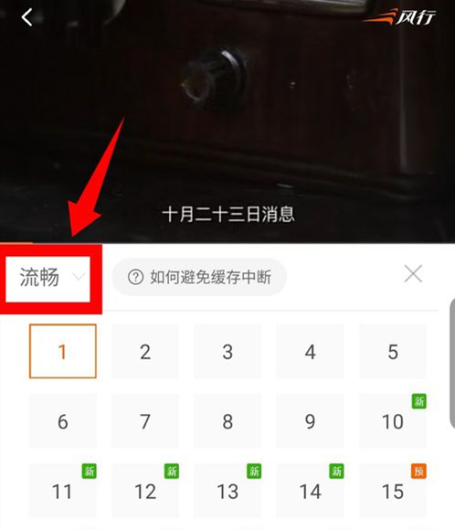 风行视频怎么下载缓存视频(1)