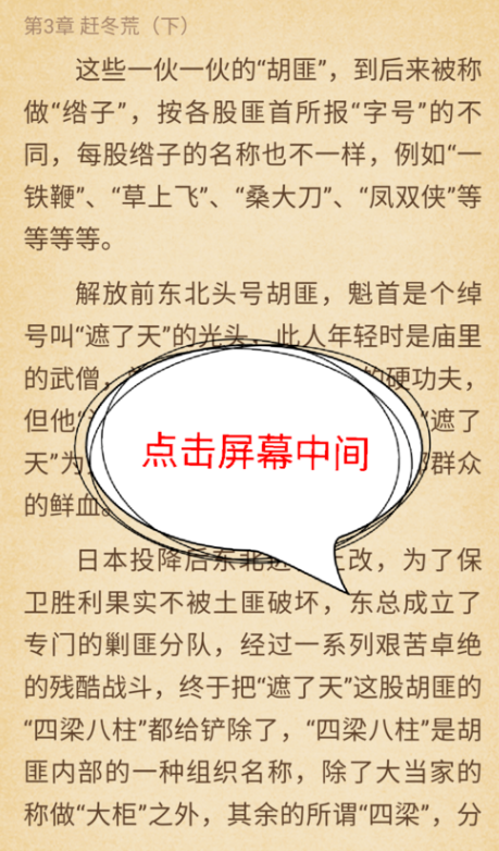 疯读小说怎样设置翻页 疯读小说设置翻页方法