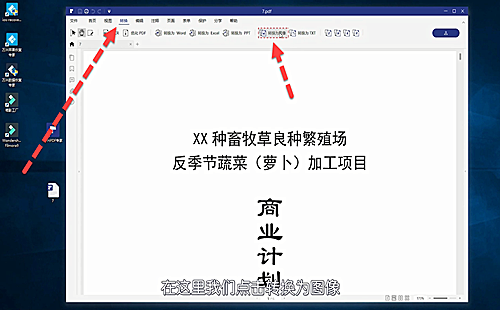 万兴PDF专家如何把PDF转成图片 万兴PDF专家将pdf转成图片方法(2)