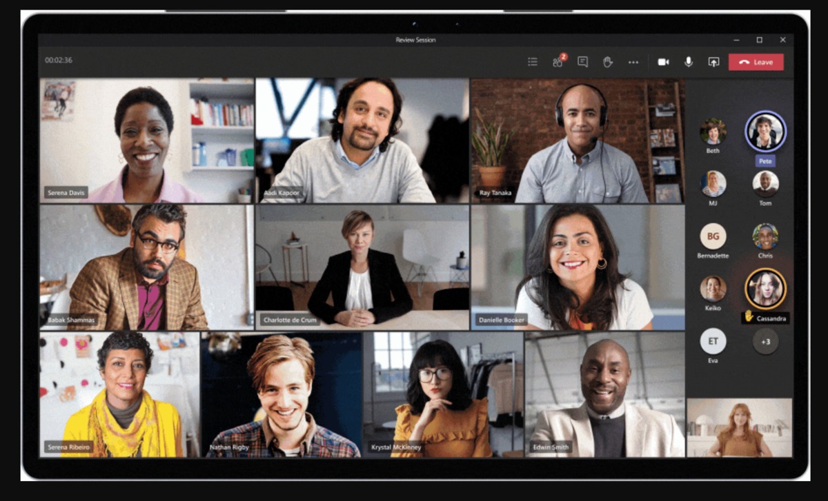 Microsoft Teams在大规模更新中添加了“ Together模式”(3)