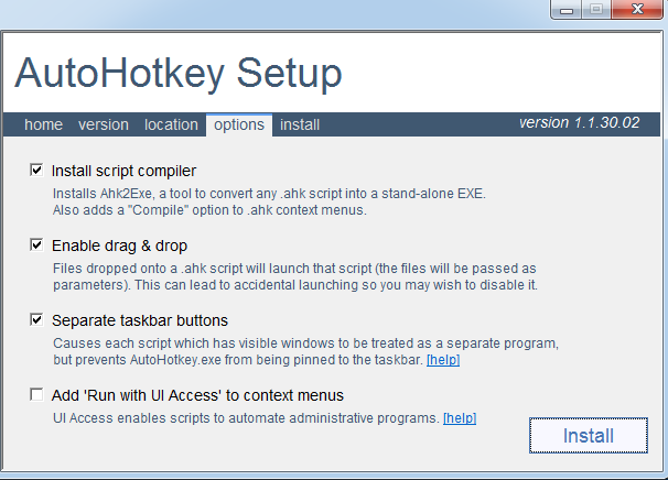 怎么安装Autohotkey Autohotkey安装步骤介绍(3)