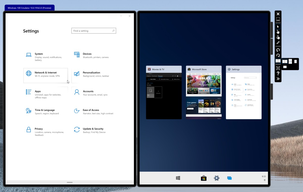 动手使用Windows 10X：微软的双屏操作系统虽然浅薄但却很流畅(3)