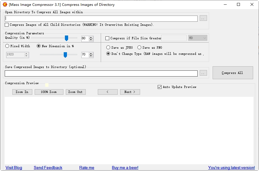 Mass Image Compressorv3.1.0.1 免费版