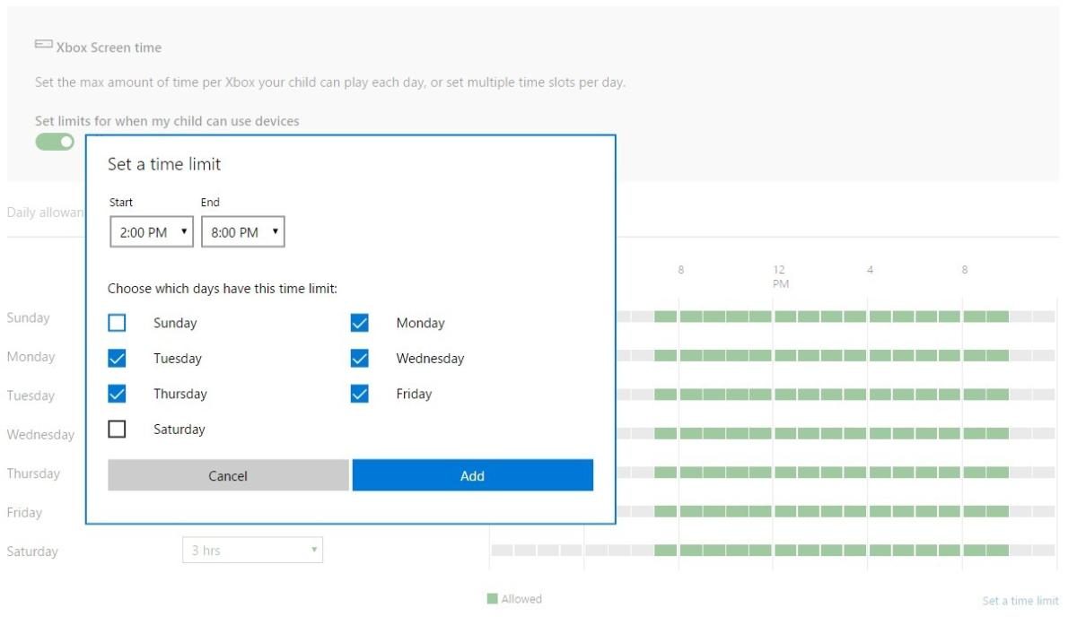 如何为孩子限制Xbox和Windows上的屏幕显示时间(4)