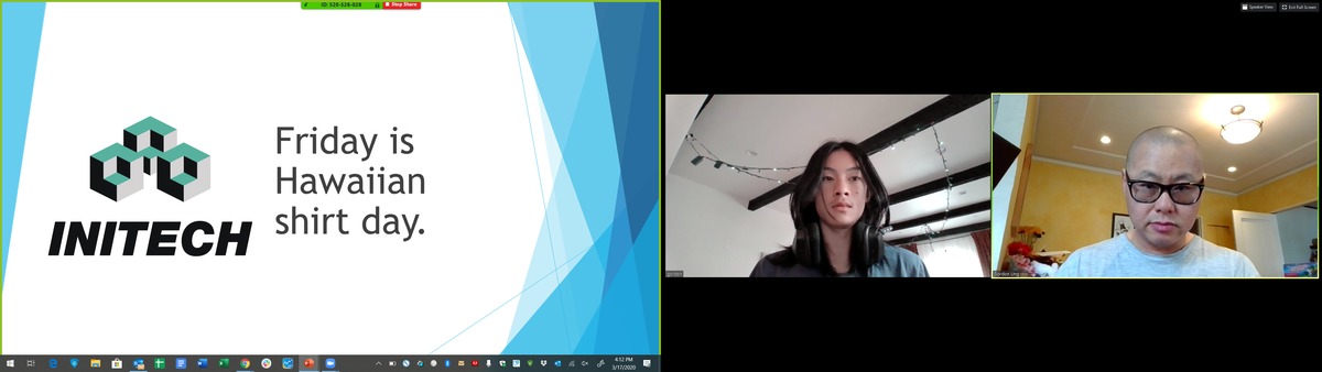 如何为双监视器设置缩放视频以及如何与PowerPoint共享屏幕