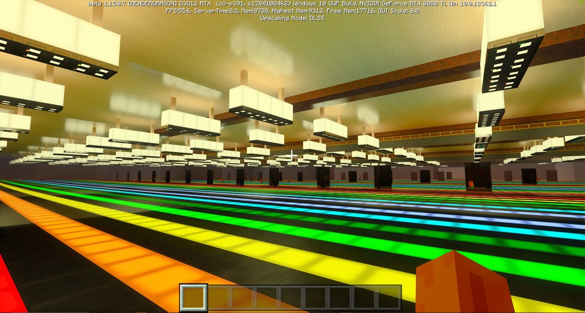 经过测试：Minecraft展示了光线追踪的魅力-以及Nvidia的DLSS 2.0(10)