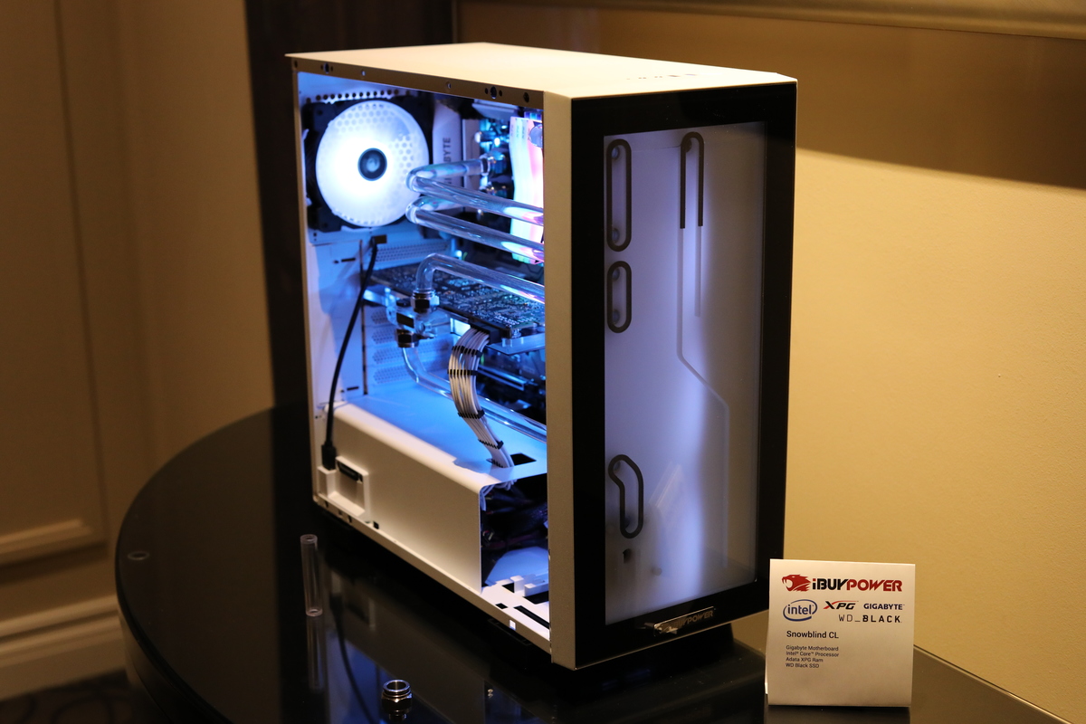 iBuypower的Project Snowblind CL可以使自定义循环冷却更轻松，更便宜