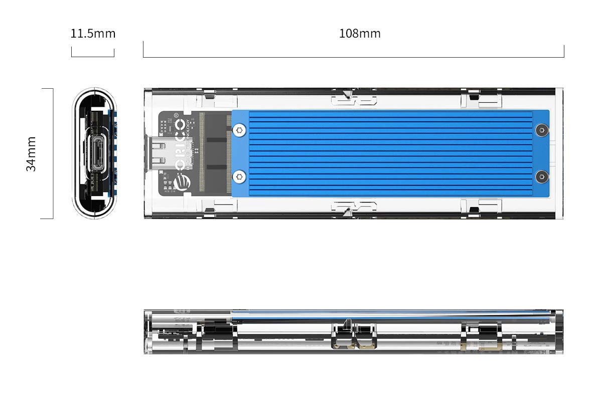 Orico USB 3.1 NVMe SSD机箱评测：快速，简便且经济实惠(1)