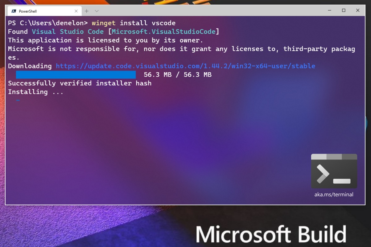 Windows 10拥有自己的软件包管理器