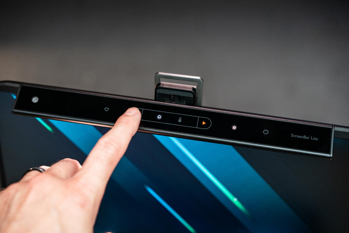 BenQ ScreenBar Lite评估：便携式笔记本电脑的灯