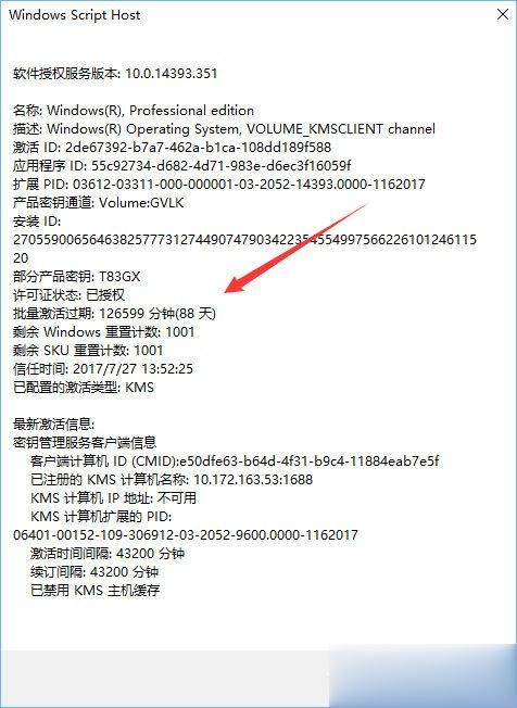如何查看Windows10系统是否为永久激活？(8)