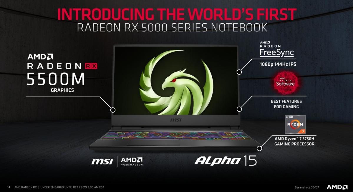 AMD的Radeon RX 5500显卡通过“下一代1080p游戏”将Navi推向大众(6)
