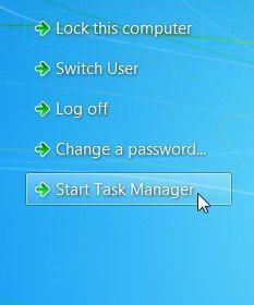 Win7打开任务管理器命令的方法(2)