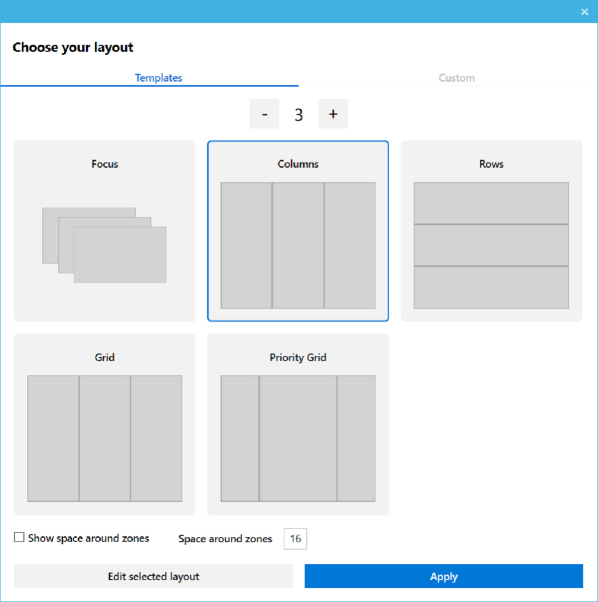 Windows 10的第一个PowerToys应用允许自定义Snap调整大小并看起来很棒(2)