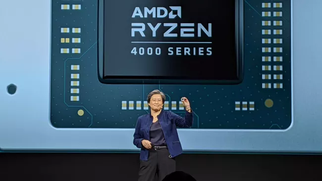 AMD紧追英特尔，推出用于笔记本电脑的Ryzen 4000系列处理器