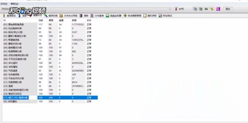 在HD Tune Pro中检测接口CRC错误计数的方法(2)