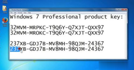windows7旗舰版密钥 windows7序列号 激活码(1)