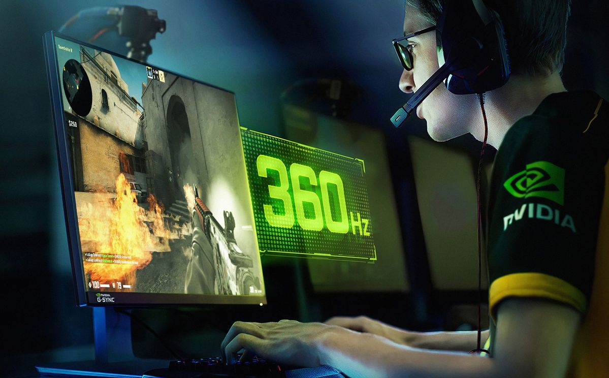 Nvidia的人脸融合G-Sync电竞显示器达到了惊人的360Hz